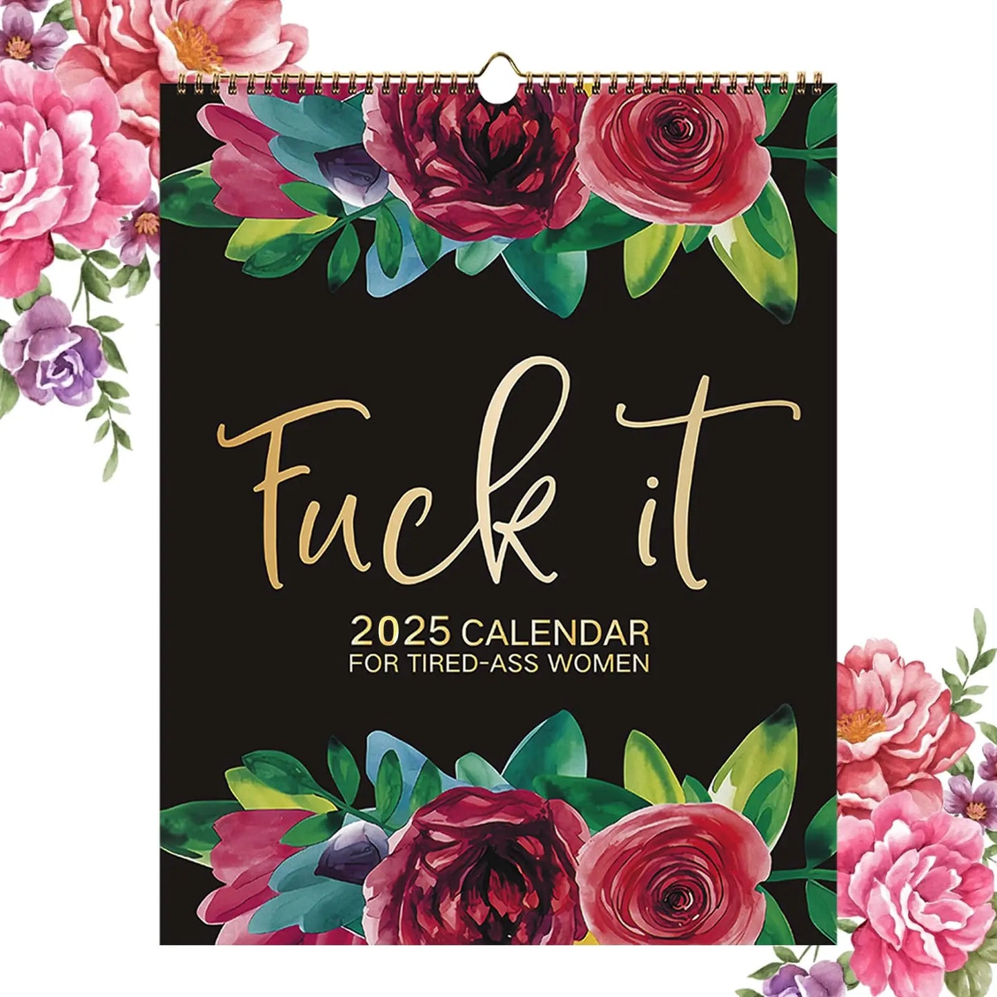 Cuss Words Wall Calendar 2025